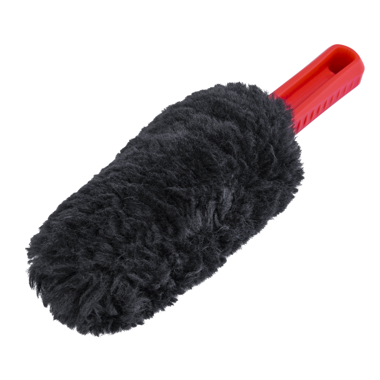 Шерстяной ерш для дисков, 27 см MaxShine Wool Wheel Brush Black & Red - фото 1 - id-p1672089889