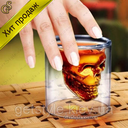 Стакан-чарка з черепом - "Skull Glass"