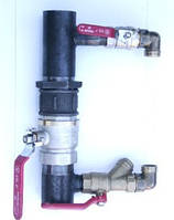 Байпас 2 дюйми короткий із краном