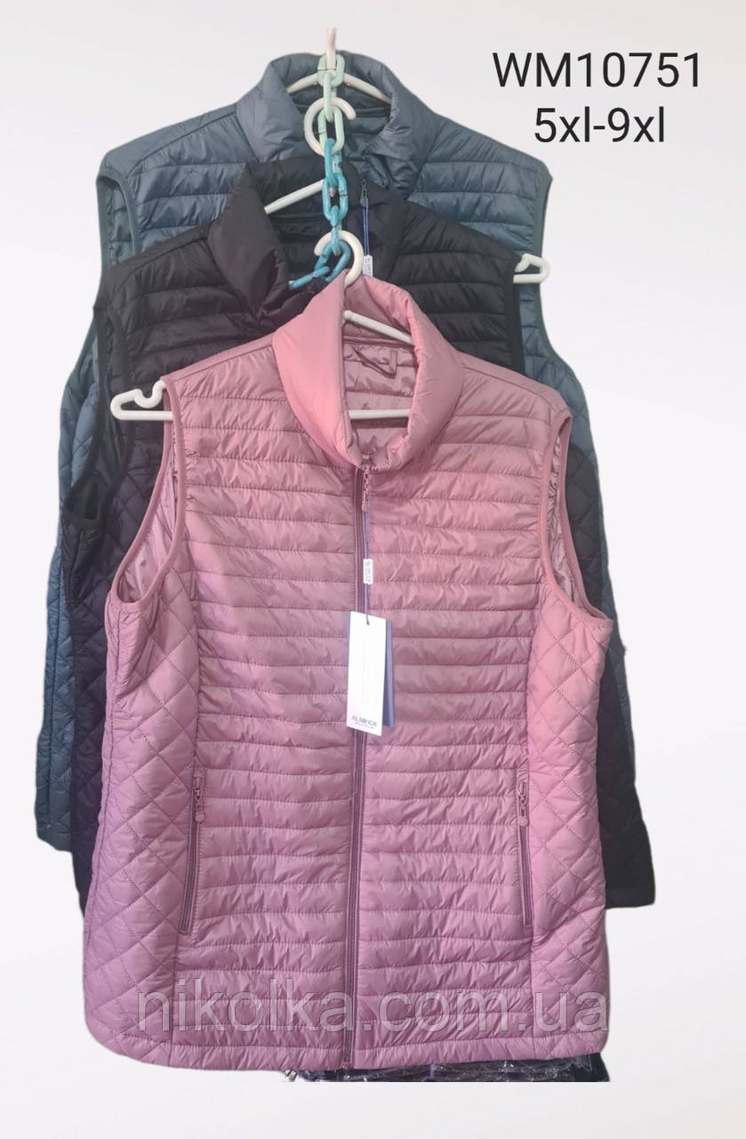 Безрукавки жіночі оптом, 5XL-9XL рр., арт. WM-10751