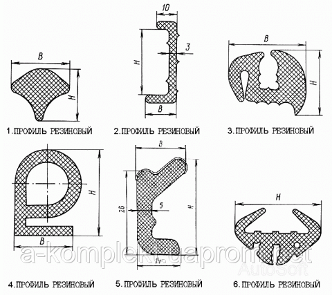 уплотнитель кабины уплотнение стекла трактора ЮМЗ