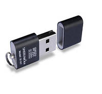 Картридер USB 2.0 - Micro SD (Portable Mini)