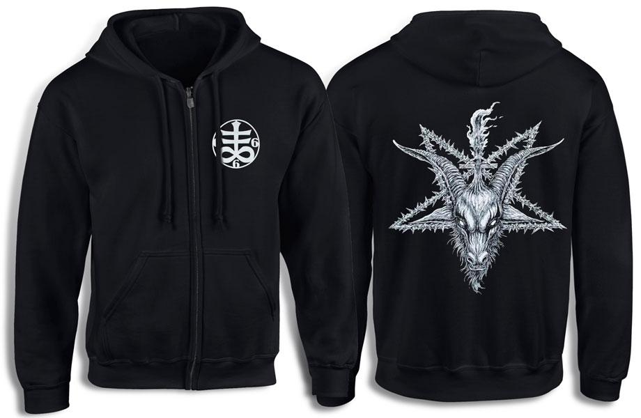 Толстовка на блискавці BAPHOMET 666