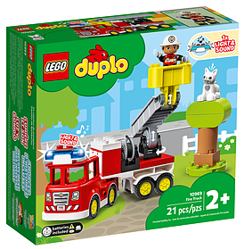 Конструктор LEGO DUPLO Пожежна машина 21 деталь (10969)