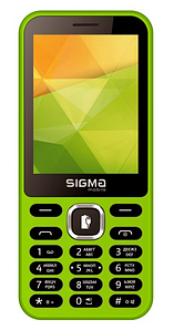 Sigma mobile X-Style 31 Power Green