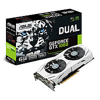 PCI-E, GeForce GTX1060 6144Mb ASUS DUAL б/у