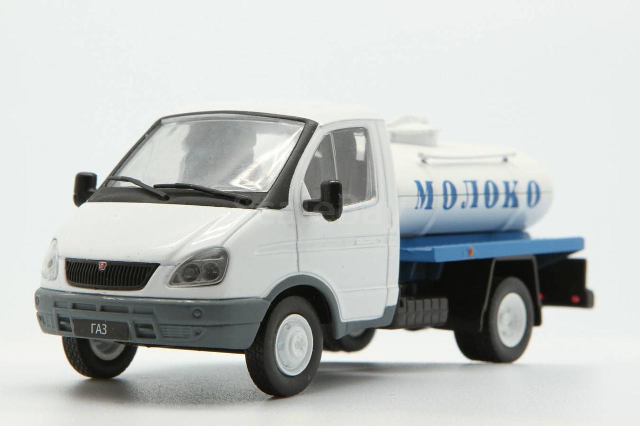 Автомобіль на Службі №46 ГАЗ-3302 ГАЗель молоковоз | Deagostini