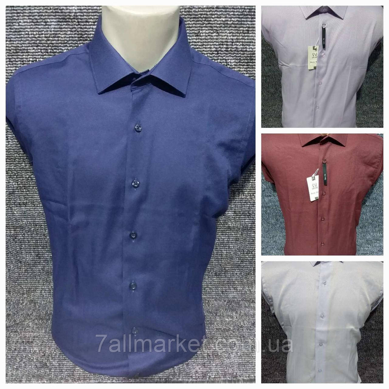 Сорочка чоловіча, з довгим рукавом р-ри S-2XL (4кв) "ROLADA" недорого від прямого постачальника