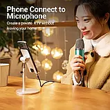 Аудіо кабель Vention TRRS AUX 3.5mm в нейлоновій оплітці з підтримкою мікрофону 1 м Чорний BAQHF, фото 6