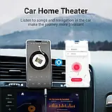 Аудіо кабель Vention TRRS AUX 3.5mm в нейлоновій оплітці з підтримкою мікрофону 1 м Чорний BAQHF, фото 2