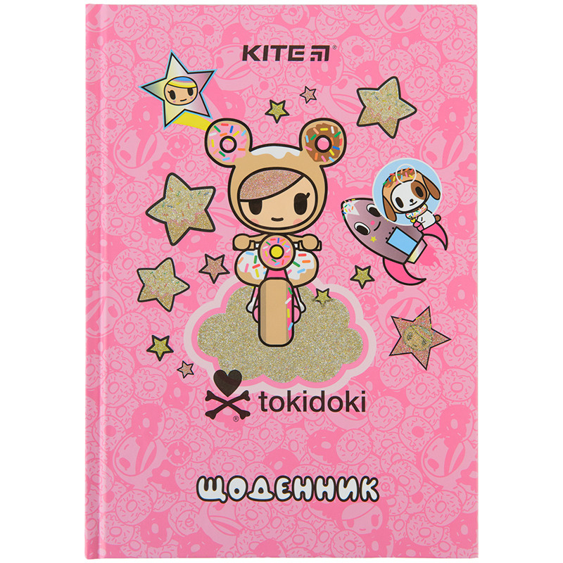 Щоденник тверда обкладинка Kite tokidoki TK22-262-2