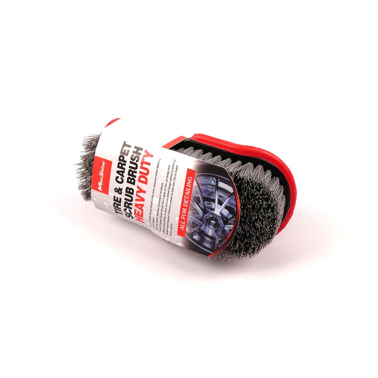 Жесткая щетка для чистки резины MaxShine Tire and Carpet Cleaning Brush - фото 3 - id-p1672121957