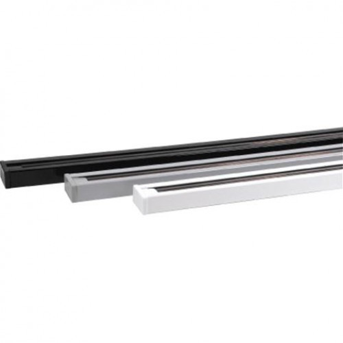 Рейка для трекового світильника 1м сіра, фото 1