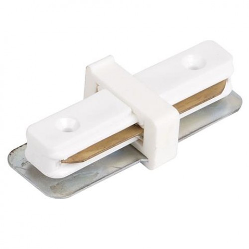 Зєднувач прямий для шинопровода білий, фото 1