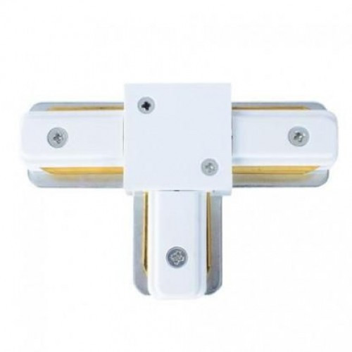 Зєднувач для шинопровода Т-образний білий, фото 1