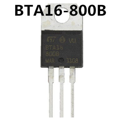 Симистор  BTA16-800B 800V 16A ТО-220