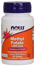 NOW Foods Methyl Folate 1000 mcg 90 Tabs