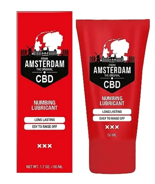 Вагінальний гель на водній основі з пролонговим ефектом Original CBD from Amsterdam - Numbing Lu