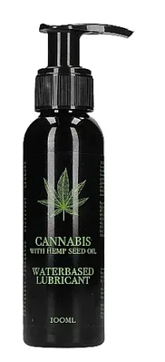 Вагінальний клубрикант Cannabis With Hemp Seed Oil - Waterbased Lubricant, 100 ml