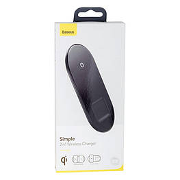 Бездротове Зарядний Пристрій Baseus Simple 2in1 For Phones+Pods 15W WXJK 3.0 A