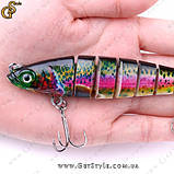 Приманка Плотва Swimbait Fishing 8 сегментів, фото 2