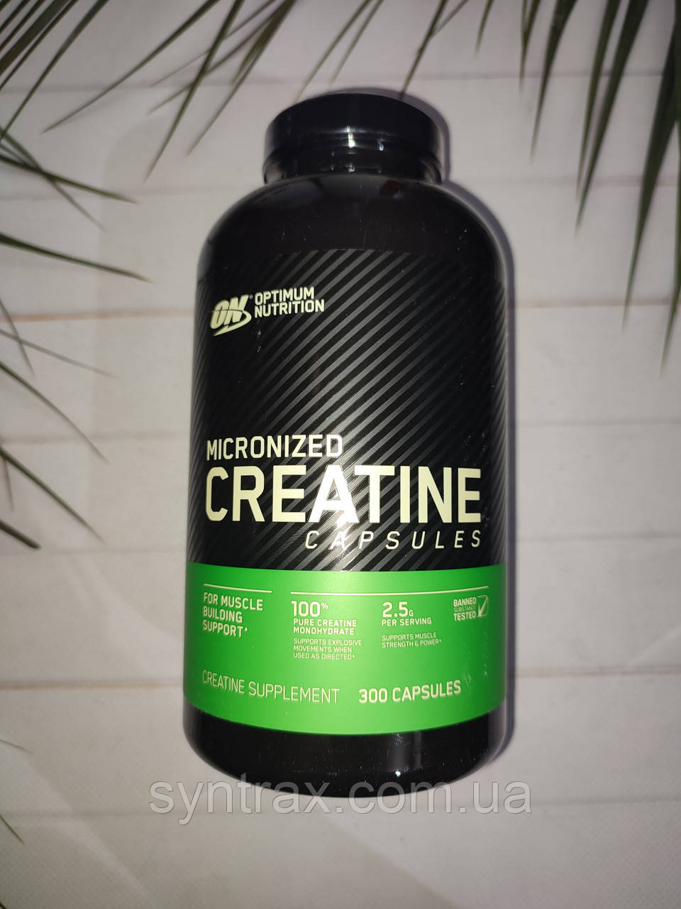 Дата 10/23 ON Creatine 2500 Optimum Nutrition 300 caps. креатин оптиміз нутришн