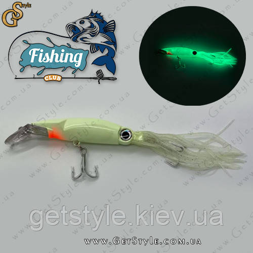 Приманка Кальмар Fishing світитися в темряві
