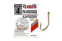 Гачок риболовний Fanatik Aji-Feeder Gold FK-1092G № 4