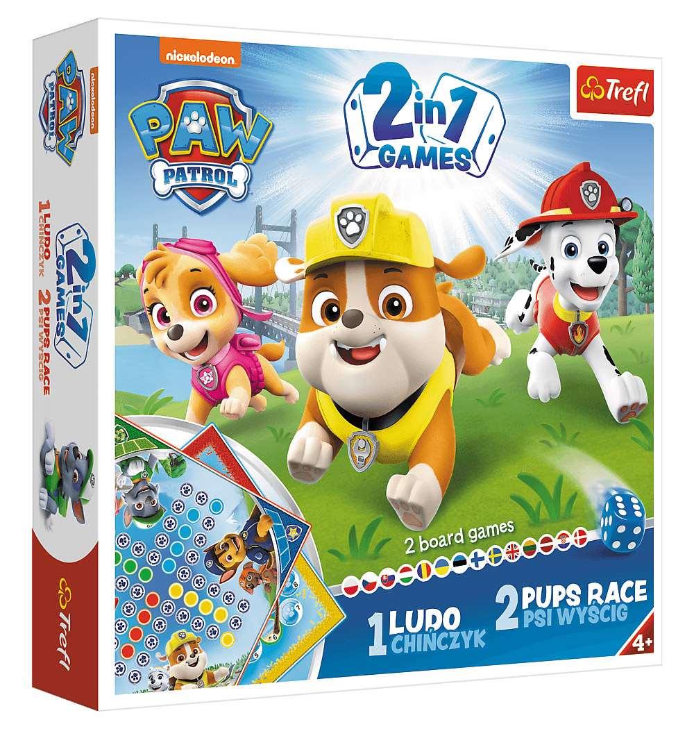 Настільна гра Ludo. Paw Patrol: Pups Race (Лудо. Щенячий Патруль: Собачі Перегони)