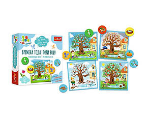 Настільна гра Пори року. АБВГДейка. (Времена года. АБГДЕйка), фото 2