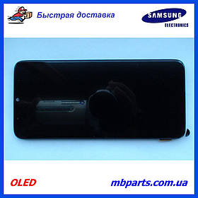 Дисплей з датчиком Samsung A705 Galaxy A70 2019 OLED у збірці з рамкою!