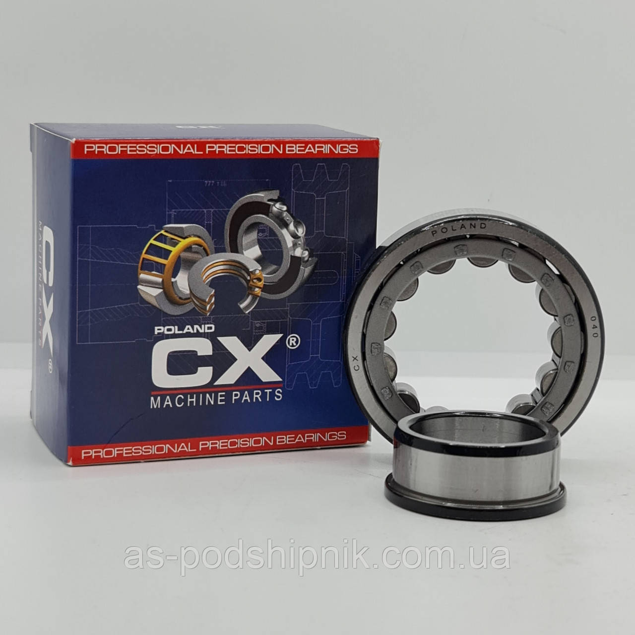 Підшипник NJ217-E (42217) CX POLAND, фото 1