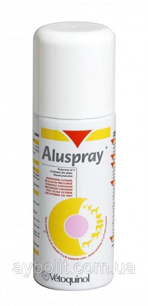 Захисний Спрей для ран Vetoquinol Алюспрей 127 мл, фото 1