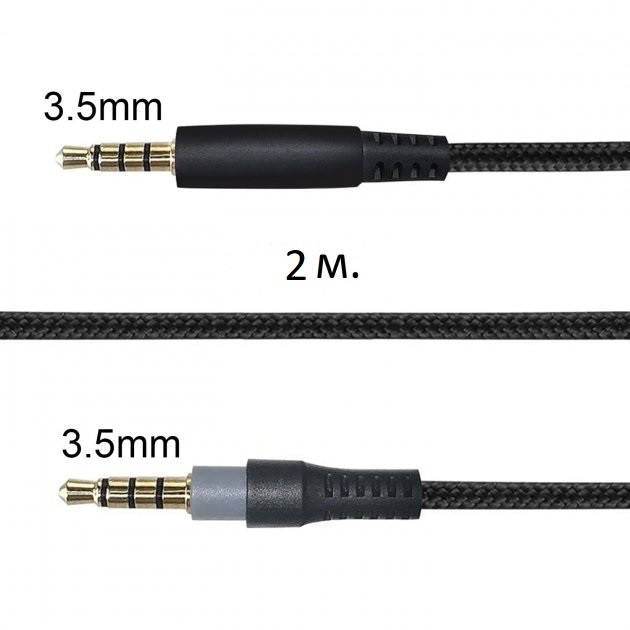 Кабель для наушников Hyperx Cloud Alpha, Hyperx Cloud Mix, Hyperx Cloud ...