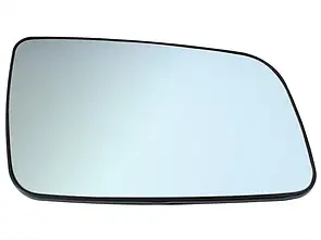 Opel Astra II G (98-09) правий вкладиш вставка дзеркала З ПІДОГРІВОМ, Опель Астра 2