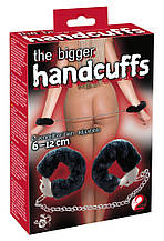Хутряні Наручники The Bigger Handcuffs, 6-12 см