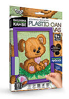 Набор для творчества "Вышивка на пластиковой канве" PC-01 Danko Toys Щенок Вид 6