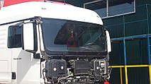 Замена лобового стекла на грузовике MAN TGX 26.400  в городе Вознесенск 5