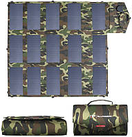 Солнечное зарядное устройство Allpowers 100W до 18V USB 5V*2 + DC 9-18V ( AP-SP-012 ) Camouflage