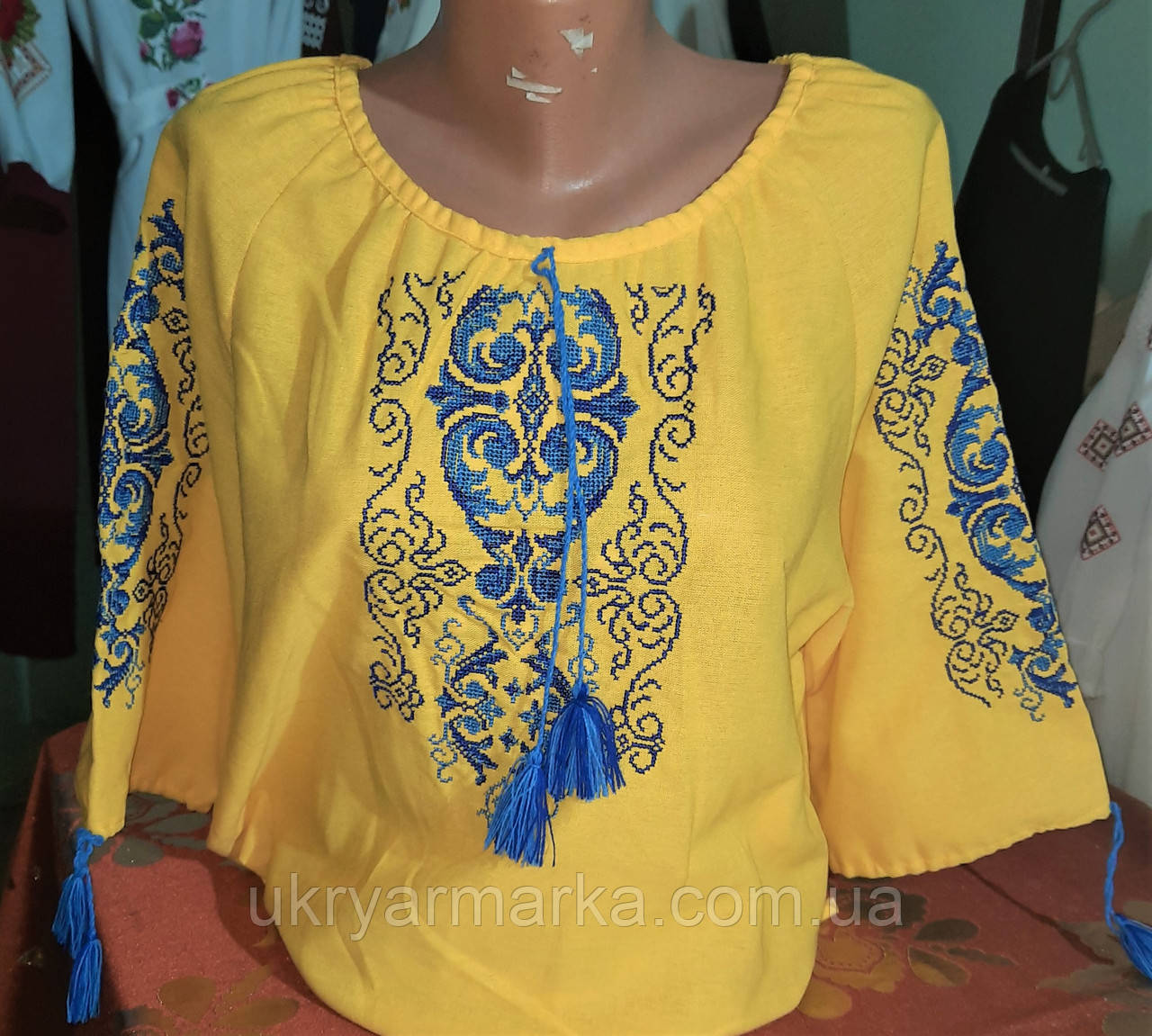 Модна жіноча вишита сорочка "Щаслива доля"