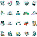 Набір наклейок Хатсуне Міку Hatsune Miku, фото 3