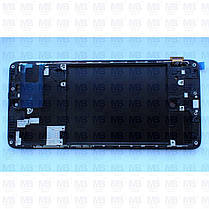 Дисплей Samsung A715 Galaxy A715 2020 OLED, Black в збірі з рамкою!, фото 4