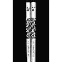 Металеві палички для їжі з декором Korean 23.5 см