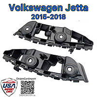 Volkswagen Jetta 2015-2018 кронштейн, крепление бампера переднего правый, 5C6807184A