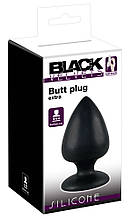 Анальний пробка Black Velvets Butt Plug Extra