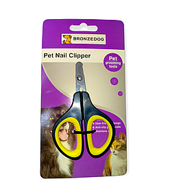 Ножиці для тварин 98х64х7 мм BronzeDog