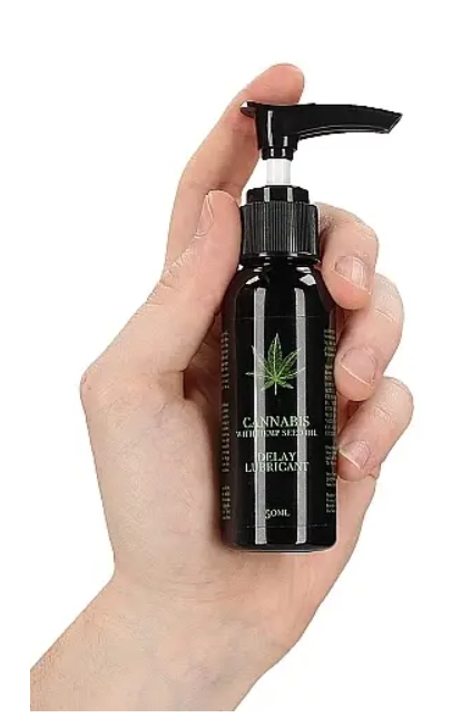 Стимулюючий крем для чоловіків Cannabis With Hemp Seed Oil - Masturbation Cream, 50 ml