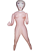 Надувна лялька "Singielka" з вставками з кіберкожі і вібрстимуляцією, фото 10
