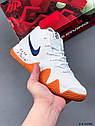 Nike Kyrie 4 Кайрі білі чоловічі баскетбольні кросівки, фото 4