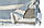 Рушник Premium muslin - Milana lead blue-khaki 45*100, фото 4